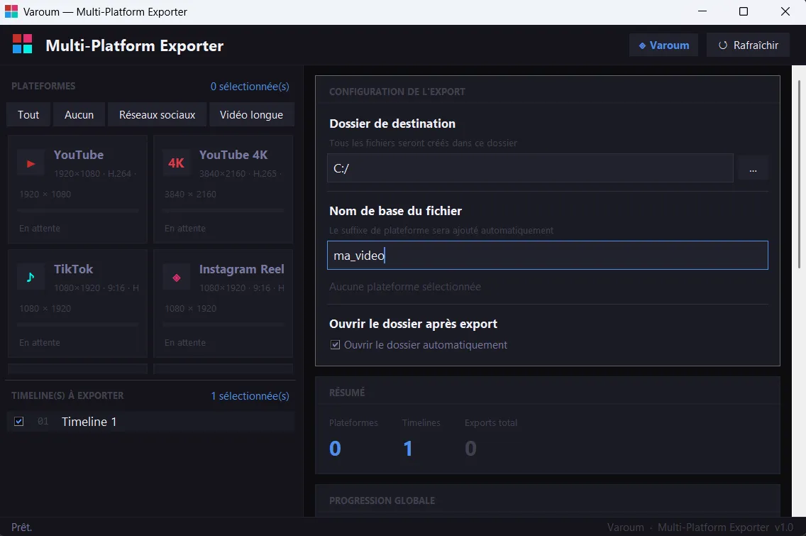 Multi-Platform Exporter – 2