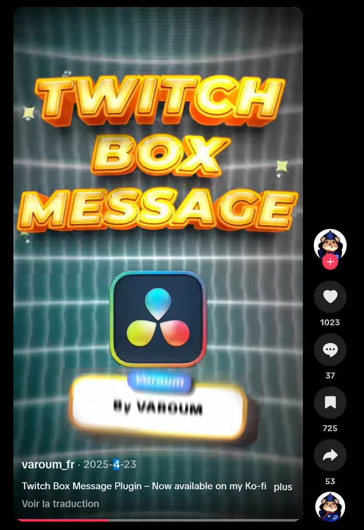 Twitch Box Message – 3